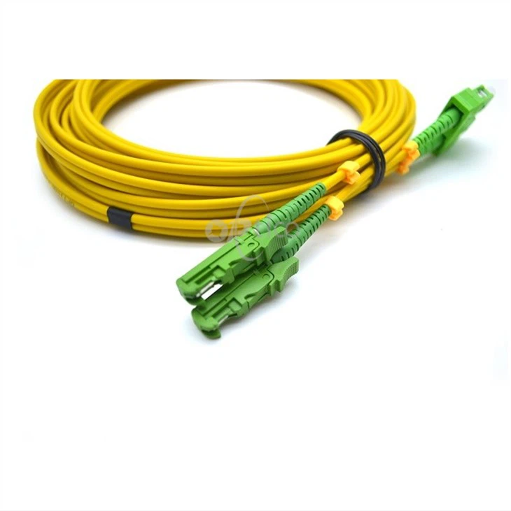 E2000/APC OS2 Duplex Patch Cord
