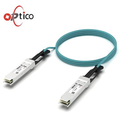 AOC QPQ2 XXM 100G QSFP28 سے 100G ایکٹو آپٹیکل کیبل